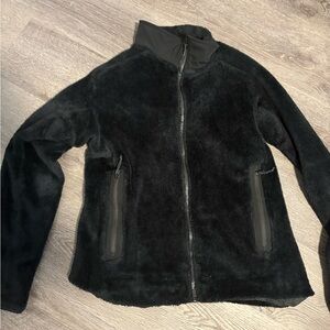 Arc'teryx Women's Black Teddy Fleece Zip Jacket